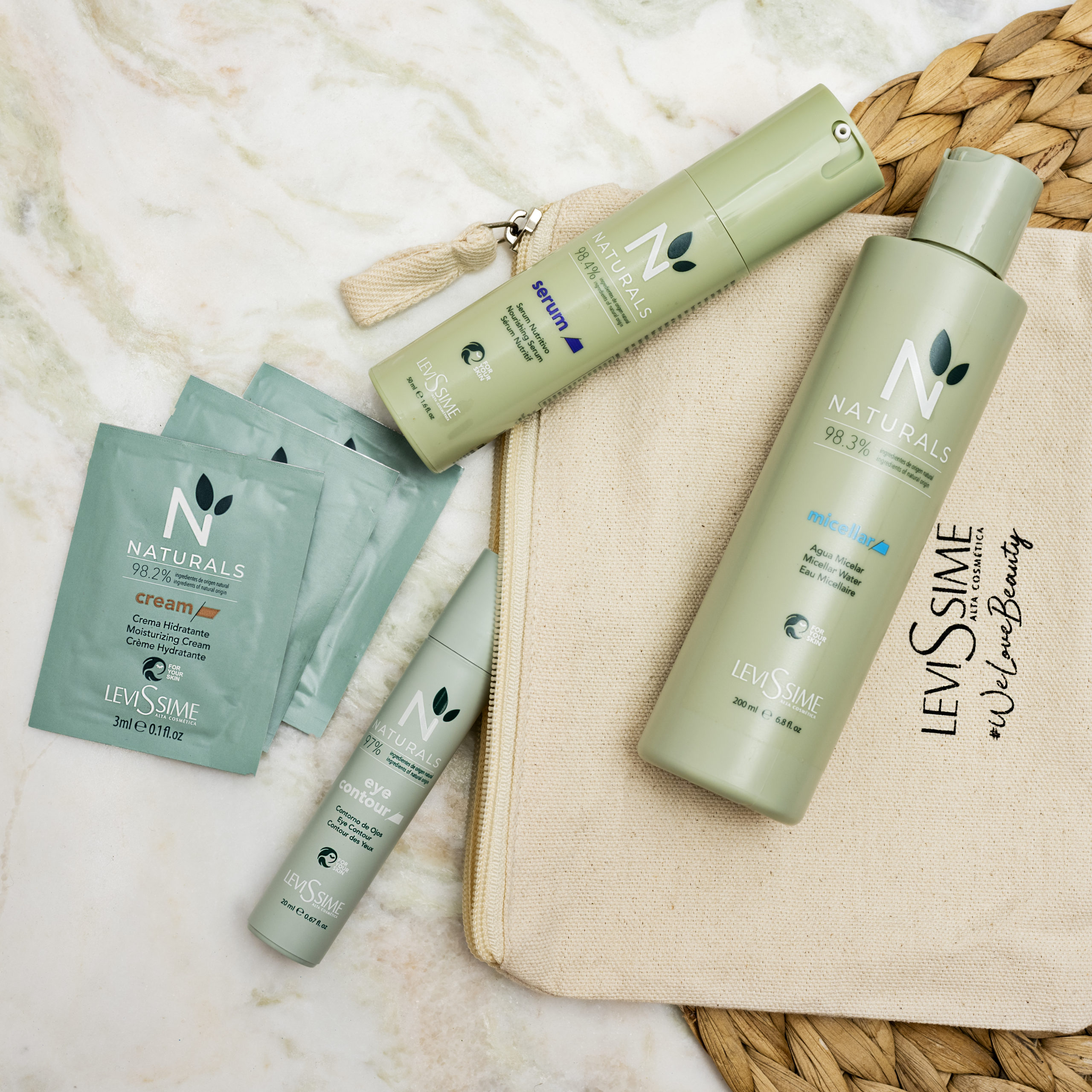nirvel Beauty Bag – Naturals Facial Envío internacional gratuito
