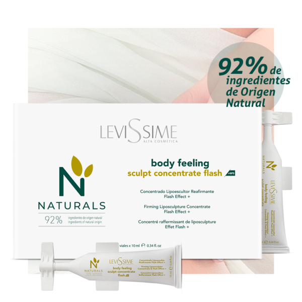 nirvel Naturals Body Feeling Sculpt Concentrate Flash +GPS Ahorra y exporta