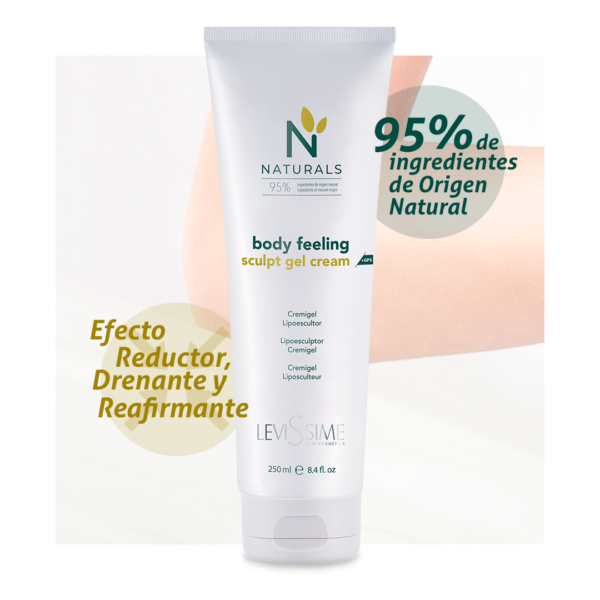nirvel Naturals Body Feeling Sculpt Gel Cream+GPS Libre de impuestos