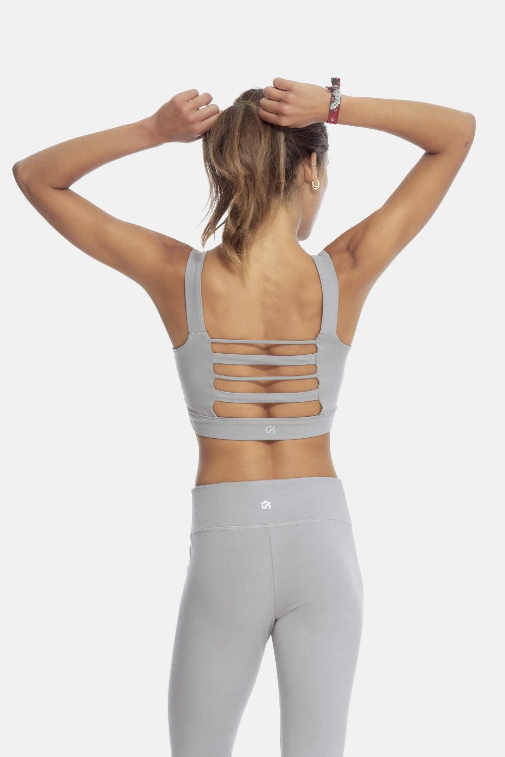 shambhala barcelona Bra Flow Gris ÚLTIMAS EDICIONES