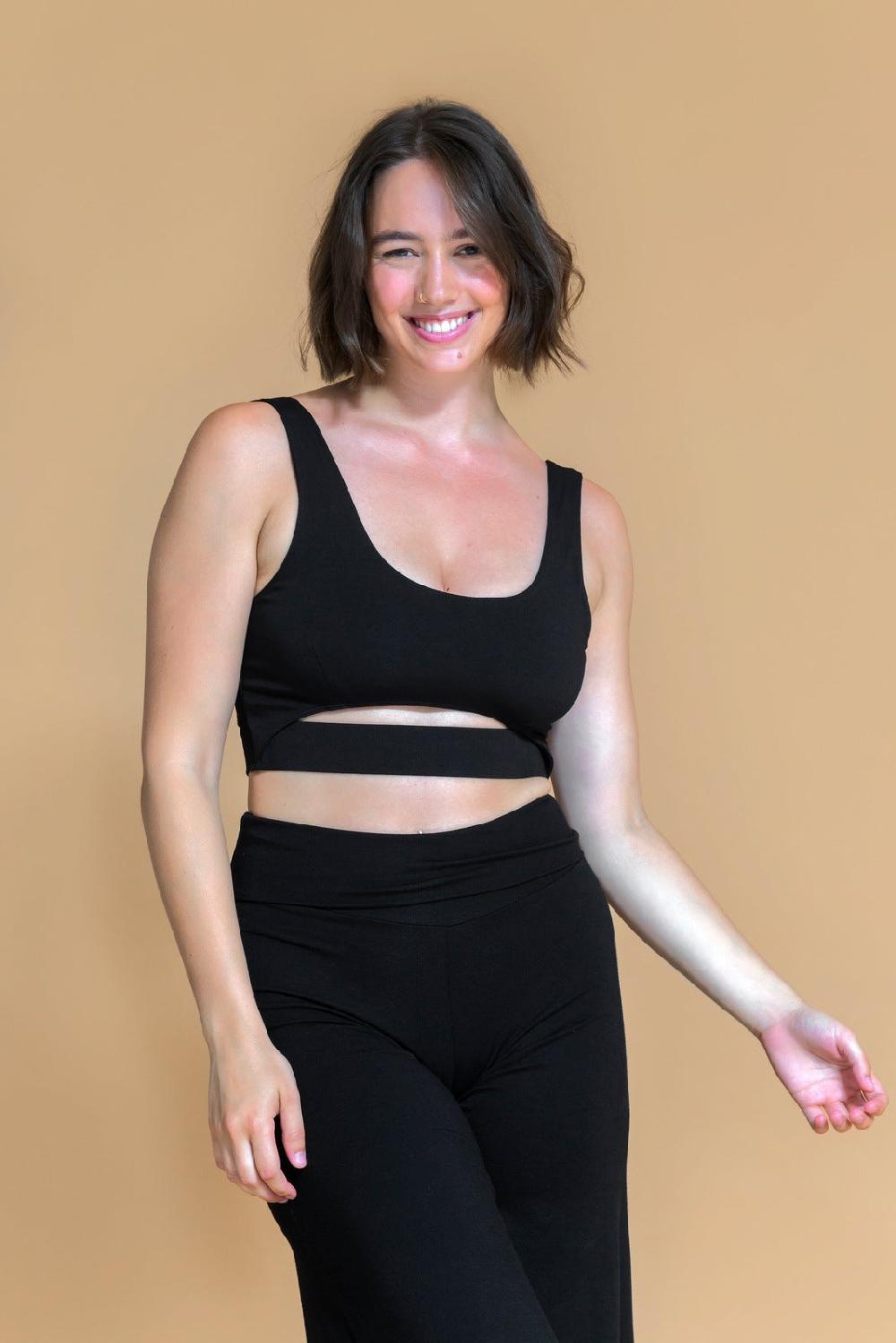 shambhala barcelona Bra Jnana Negro Oferta especial de fábrica