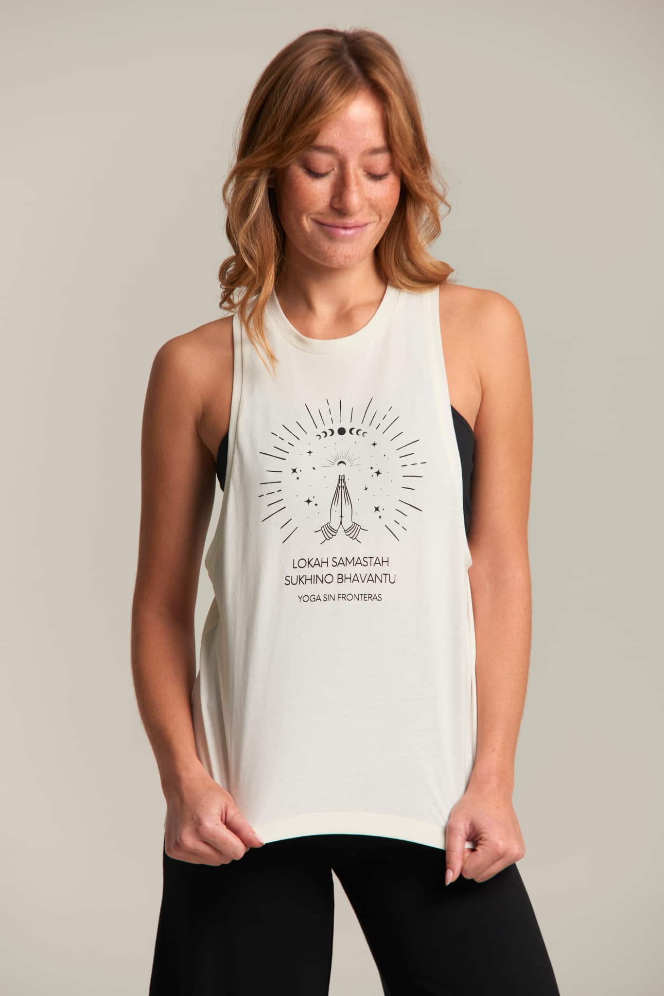 shambhala barcelona Tank Top Yoga Sin Fronteras Mejor oferta