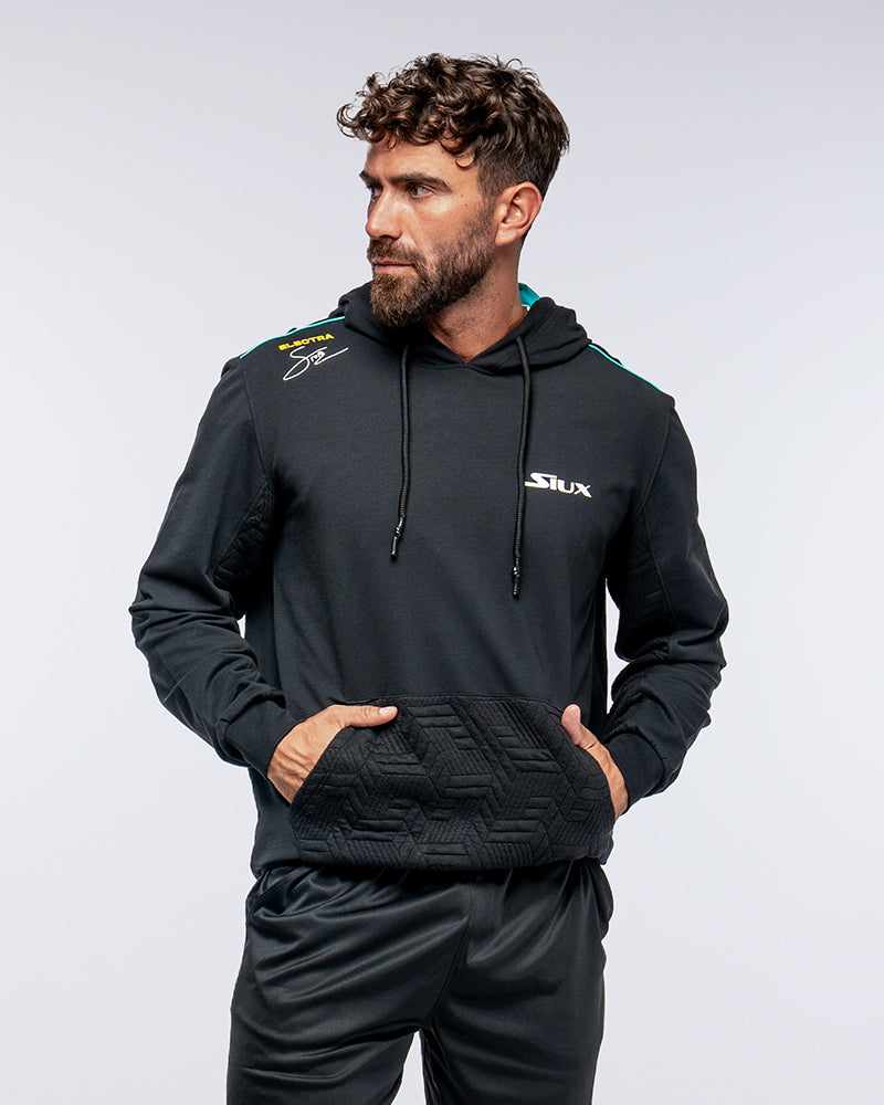 siux SUDADERA CON CAPUCHA SIUX ELECTRA STUPA HOMBRE FW24