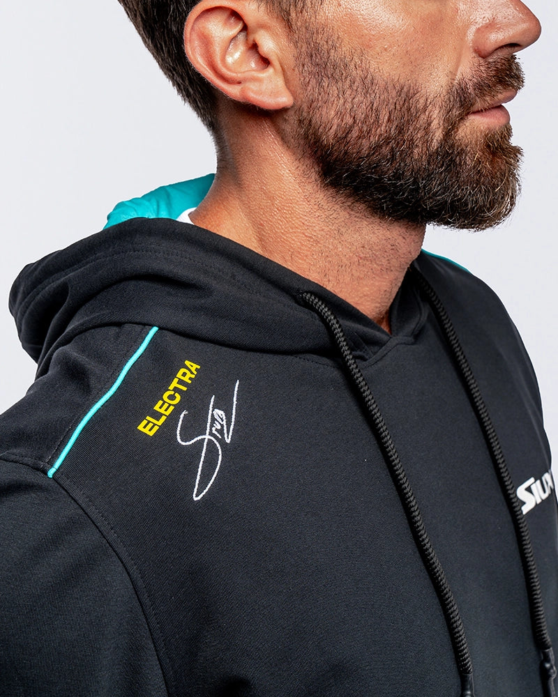 siux SUDADERA CON CAPUCHA SIUX ELECTRA STUPA HOMBRE FW24 Rebajas baratas