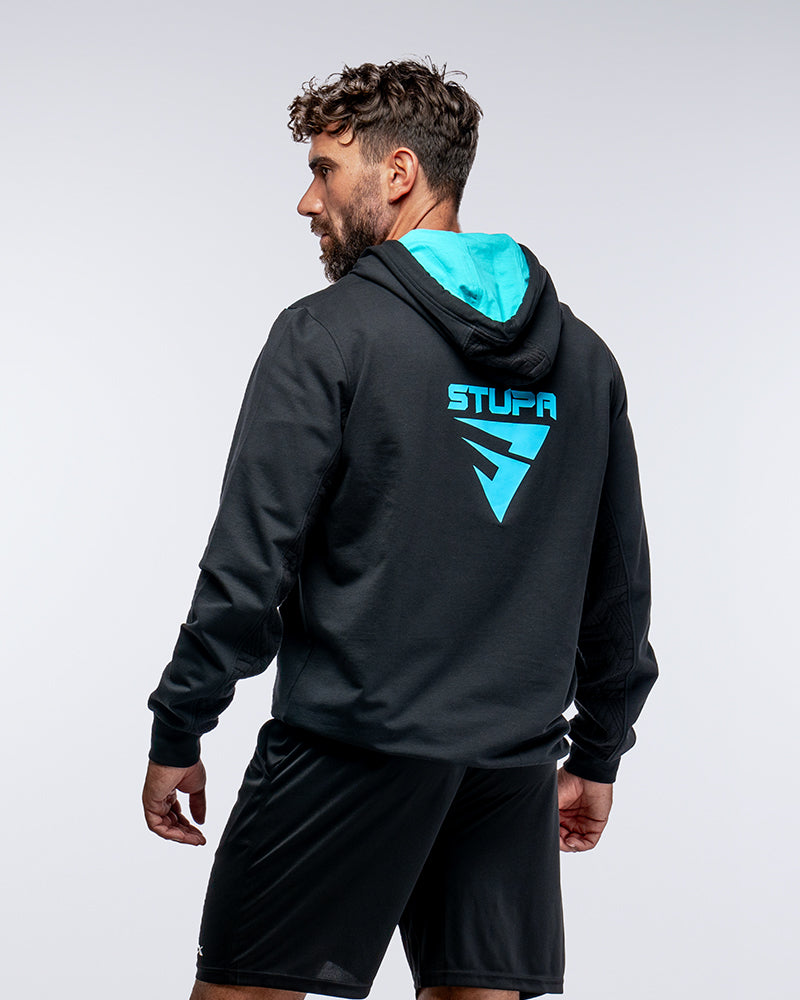 siux SUDADERA CON CAPUCHA SIUX ELECTRA STUPA HOMBRE FW24 Rebajas baratas