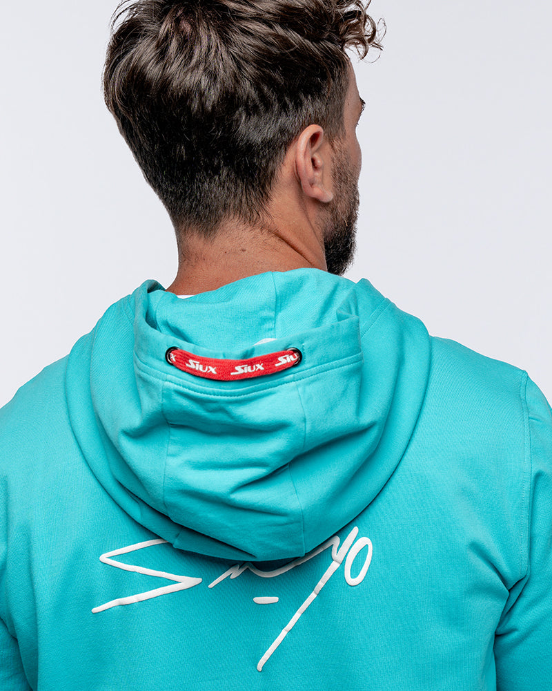 siux SUDADERA CON CAPUCHA SIUX DIABLO SANYO HOMBRE FW24 Rebajas de fábrica