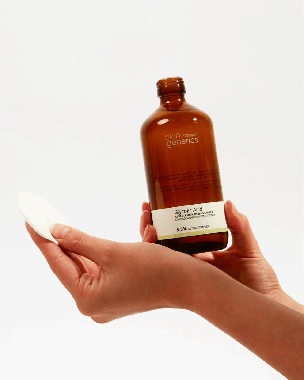 skin generics Limpiador Antiimperfecciones con Ácido Glicólico Promoción trimestral