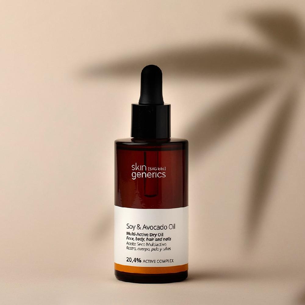 skin generics Aceite Seco Multiactivo Soja y Aguacate Última moda