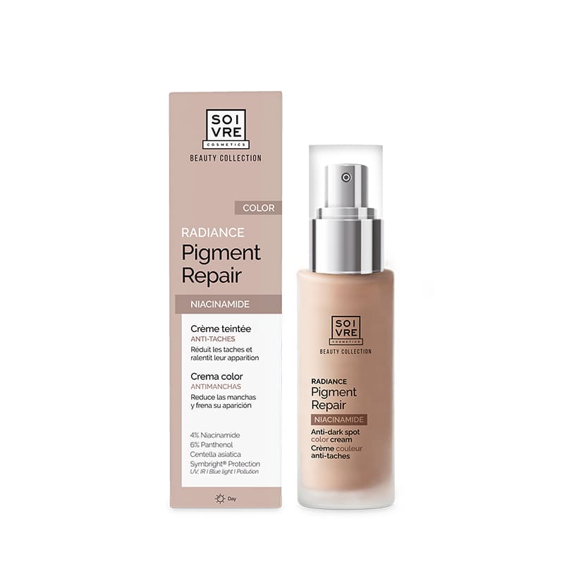 soivre cosmetics CREMA FACIAL COLOR RADIANCE PIGMENT REPAIR 30ml