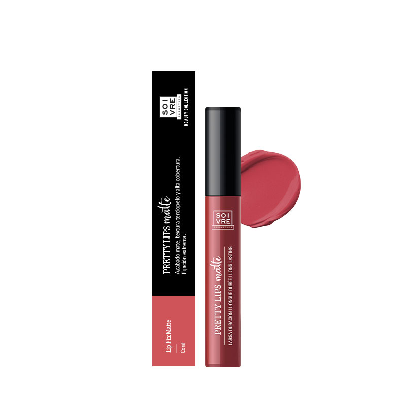 soivre cosmetics PRETTY LIPS MATTE CORAL 5ml