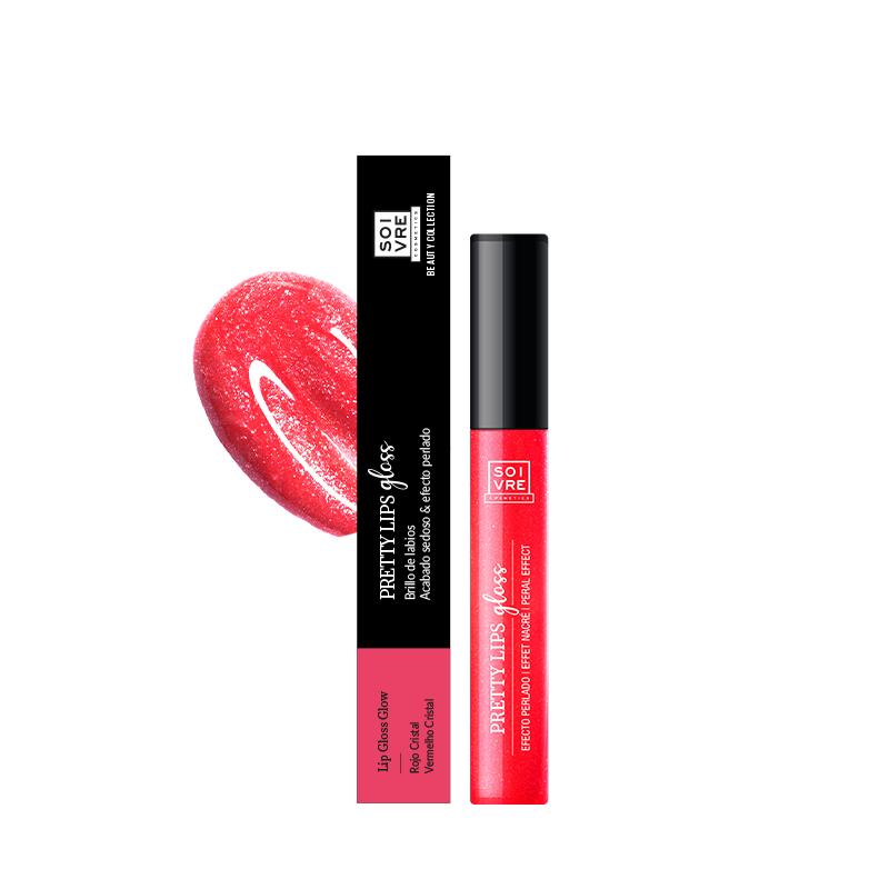 soivre cosmetics PRETTY LIPS GLOSS CRYSTAL RED 5ml