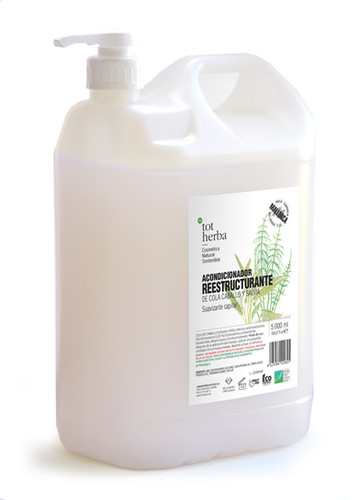 tot herba EcoRecarga Acondicionador reestructurante de cola de caballo y salvia 5 litros tot herba EcoRecarga Acondicionador reestructurante de cola de caballo y salvia 5 litros
