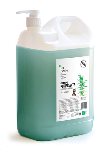 tot herba EcoRecarga Champú Purificante Romero y Enebro 5 Litros tot herba EcoRecarga Champú Purificante Romero y Enebro 5 Litros