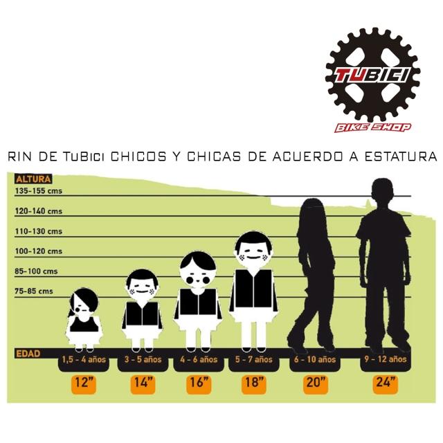 tubici BICICLETA INFANTIL GW BUGS RIN 12 NIÑA Rebajas online