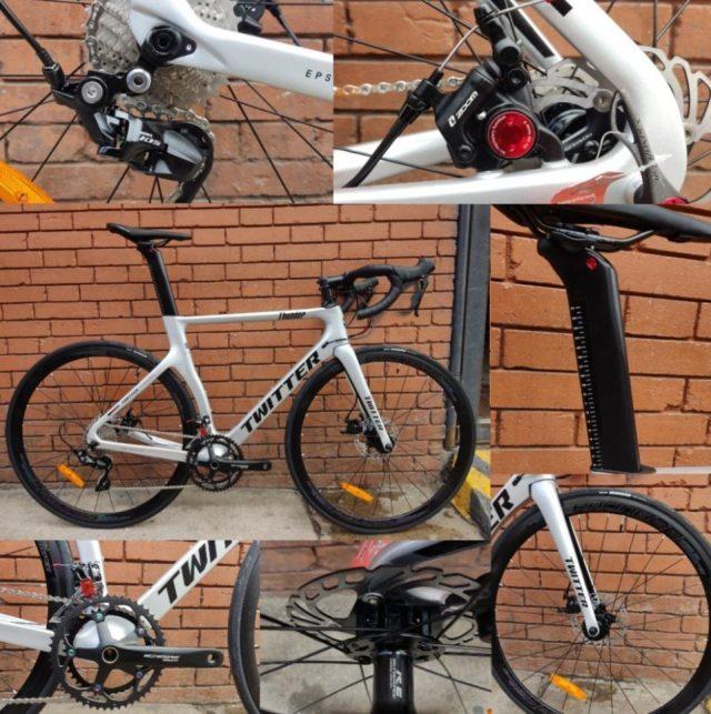 tubici BICICLETA TWITTER THUNDER CARBONO SHIMANO 11 VEL COMPRAR AHORA