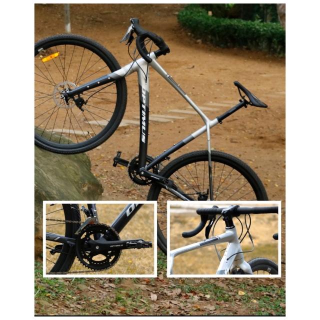 tubici BICICLETA GRAVEL OPTIMUS ANTARA 9 VELOCIDADES Superdescuento