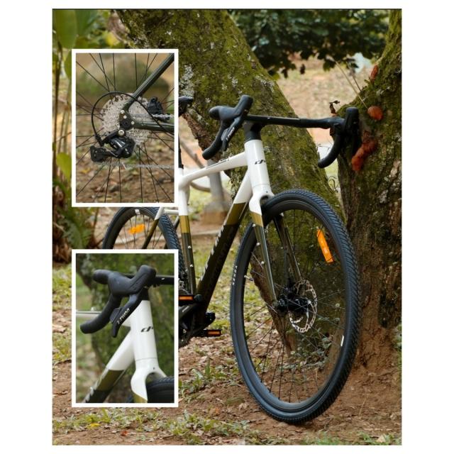 tubici BICICLETA GRAVEL OPTIMUS ANTARA 10 VEL HIDRÁULICO Grandes descuentos