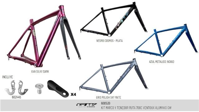 tubici BICICLETA RUTA GW VENTOUX SHIMANO 7 VEL RIN 700 En línea