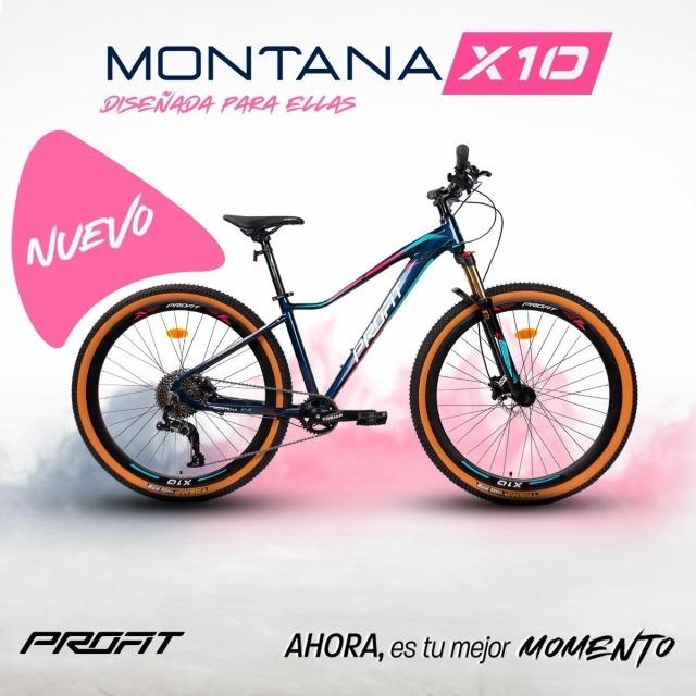 tubici BICICLETA PROFIT MONTANA X10 RIN 29 ALUMINIO 10 VEL Oferta especial