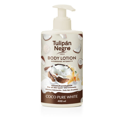 tulipán negro Body Lotion Tulipán Negro Coco Pure White 400ml Liquidación