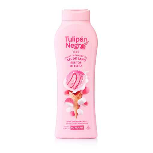 tulipán negro Gel de Baño Tulipán Negro Besitos de Fresa 650 ML Descuento por venta flash