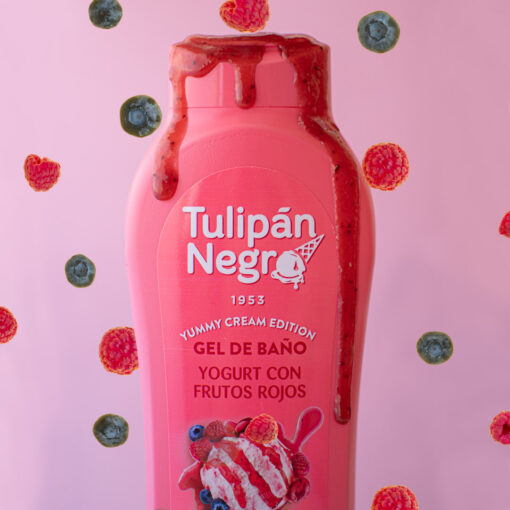 tulipán negro Gel de Baño Yogurt con Frutos Rojos 650 ML Ofertas especiales
