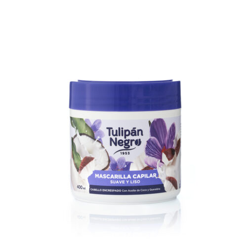 tulipán negro Mascarilla Capilar Suave y Liso 400 ml Gran oferta