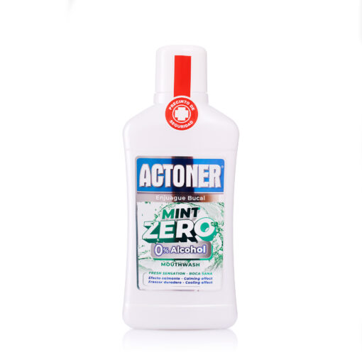 tulipán negro Enjuague Bucal Actoner ZERO Mint 500 ml Ventas relámpago