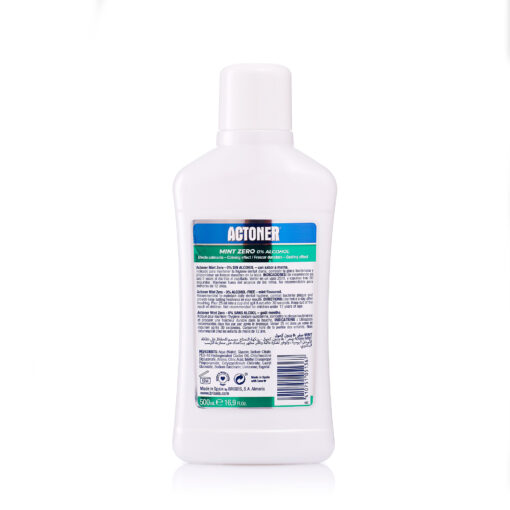 tulipán negro Enjuague Bucal Actoner ZERO Mint 500 ml Ventas relámpago