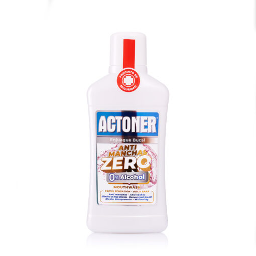 tulipán negro Enjuague Bucal Actoner ZERO Anti-Manchas 500 ml Tienda