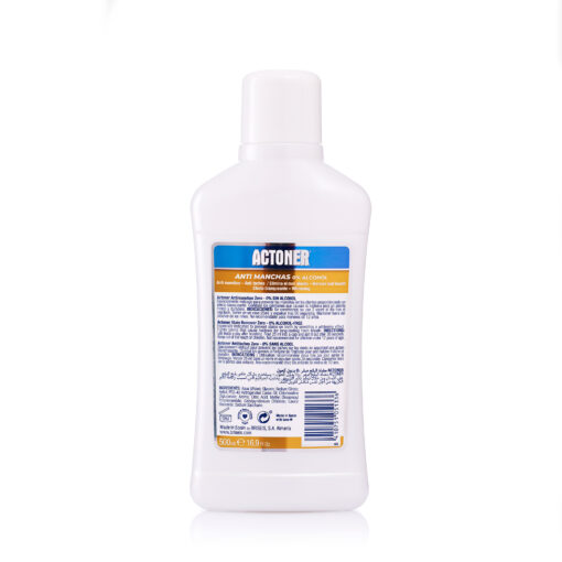 tulipán negro Enjuague Bucal Actoner ZERO Anti-Manchas 500 ml Tienda