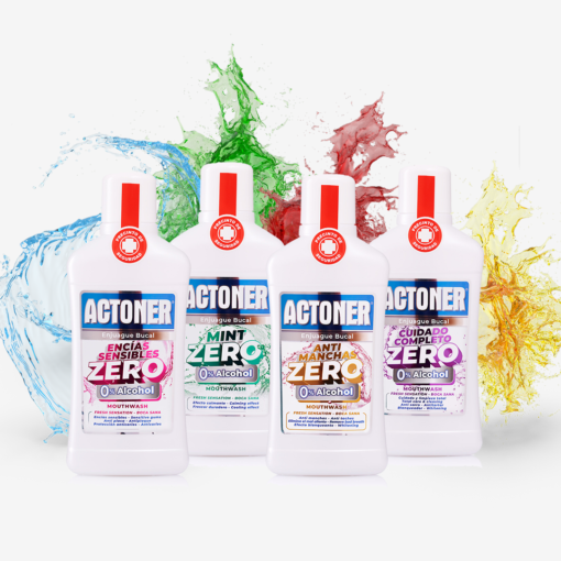 tulipán negro Enjuague Bucal Actoner ZERO Anti-Manchas 500 ml Tienda