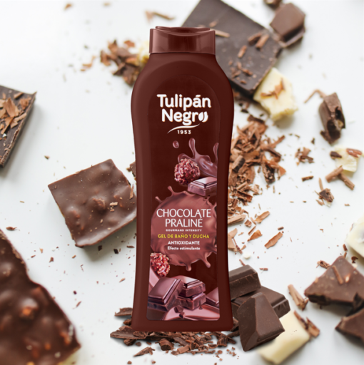tulipán negro Gel de baño Tulipán Negro Chocolate Praliné 650 ml Últimos 3 días