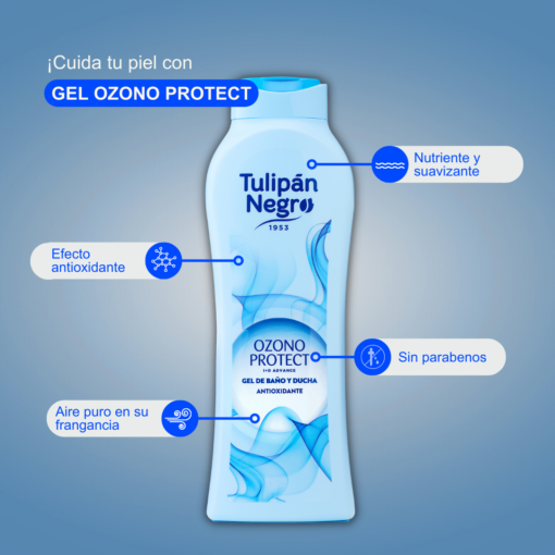 tulipán negro Gel de baño Tulipán Negro Ozono Protect 650 ml ÚLTIMAS EDICIONES