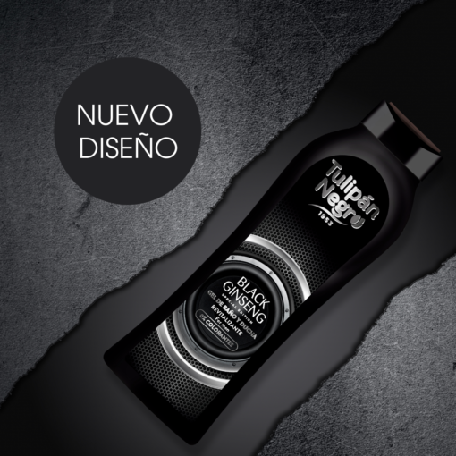tulipán negro Gel de baño Tulipán Negro Black Ginseng 650 ml Promoción trimestral