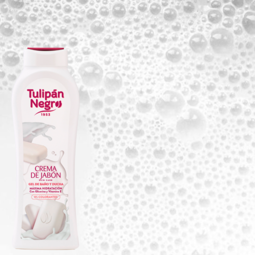 tulipán negro Gel de baño Tulipán Negro Crema de Jabón 650 ml