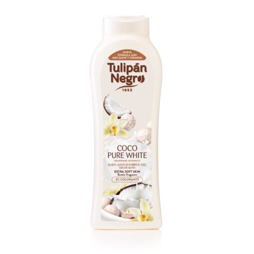 tulipán negro Gel de baño Coco Pure White 650 ml Grandes descuentos