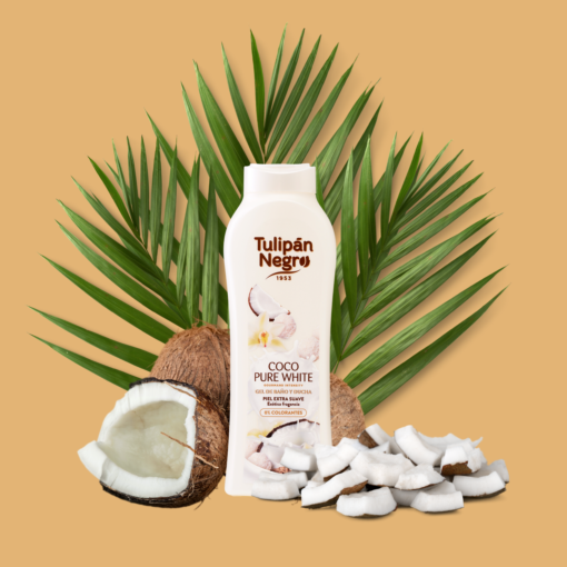 tulipán negro Gel de baño Coco Pure White 650 ml Grandes descuentos