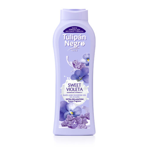 tulipán negro Gel de baño Tulipán Negro Sweet Violeta 650 ml Liquidación