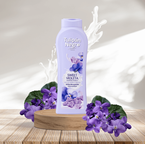 tulipán negro Gel de baño Tulipán Negro Sweet Violeta 650 ml Liquidación