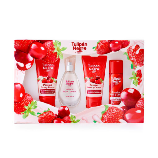 tulipán negro Estuche Tulipán Negro Passion Fresa y Cereza Oferta exclusiva