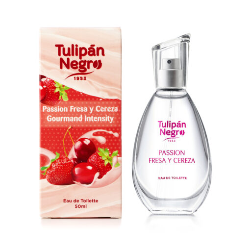 tulipán negro Agua de Colonia Tulipán Negro Passion Fresa y Cereza 50 ml Última moda
