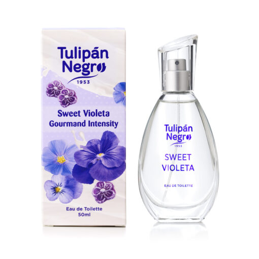 tulipán negro Agua de Colonia Tulipán Negro Sweet Violeta 50 ml Ofertas especiales