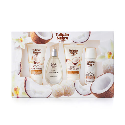 tulipán negro Estuche Tulipán Negro Coco Pure White Precio ultrabajo