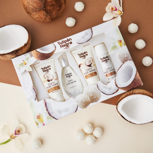 tulipán negro Estuche Tulipán Negro Coco Pure White Precio ultrabajo