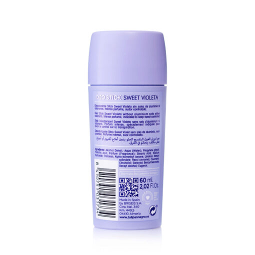 tulipán negro Desodorante Tulipán Negro Deo Stick Sweet Violeta 60 ml Outlet