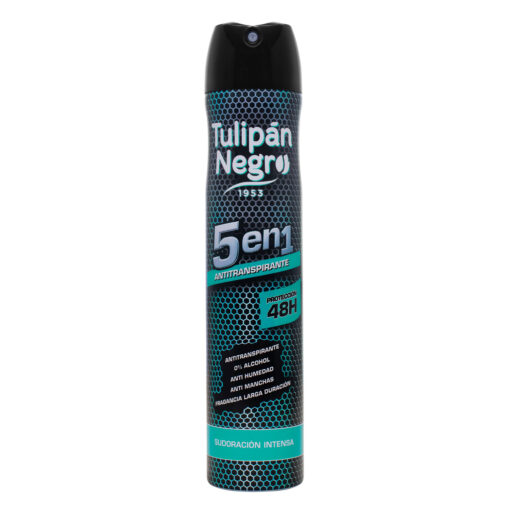 tulipán negro Desodorante Antitranspirante Tulipán Negro Aerosol 5 en 1 200 ml Rebajas de fábrica