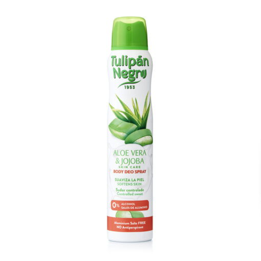 tulipán negro Desodorante Tulipán Negro Deo Spray Aloe Vera y Jojoba 200 ml Solo hoy
