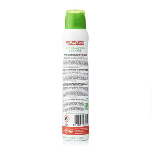 tulipán negro Desodorante Tulipán Negro Deo Spray Aloe Vera y Jojoba 200 ml Solo hoy