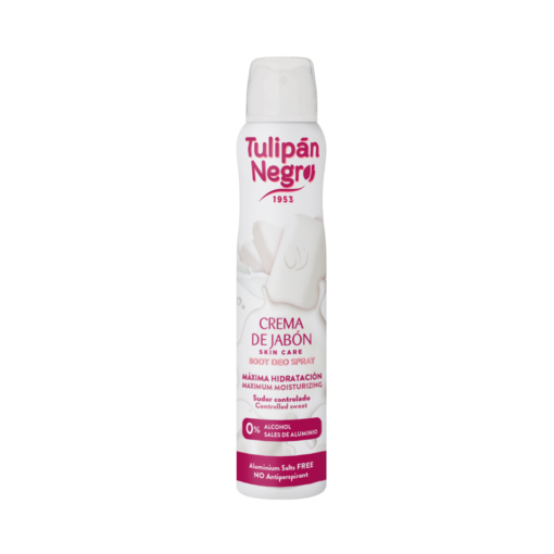 tulipán negro Desodorante Tulipán Negro Deo Spray Crema de Jabón 200 ml Promoción trimestral